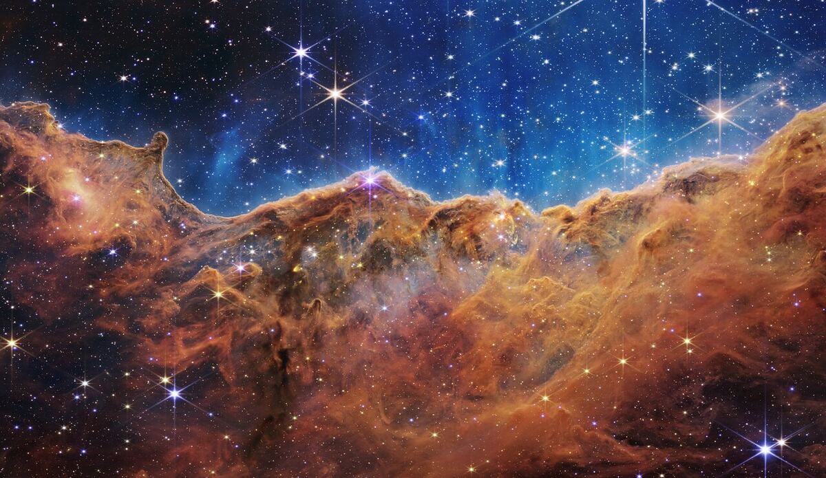 The Cosmic Cliffs of Carina