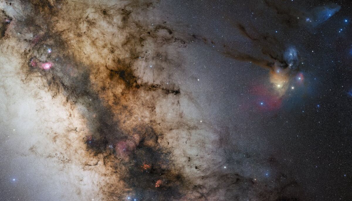 Clouds of the Milky Way near Antares