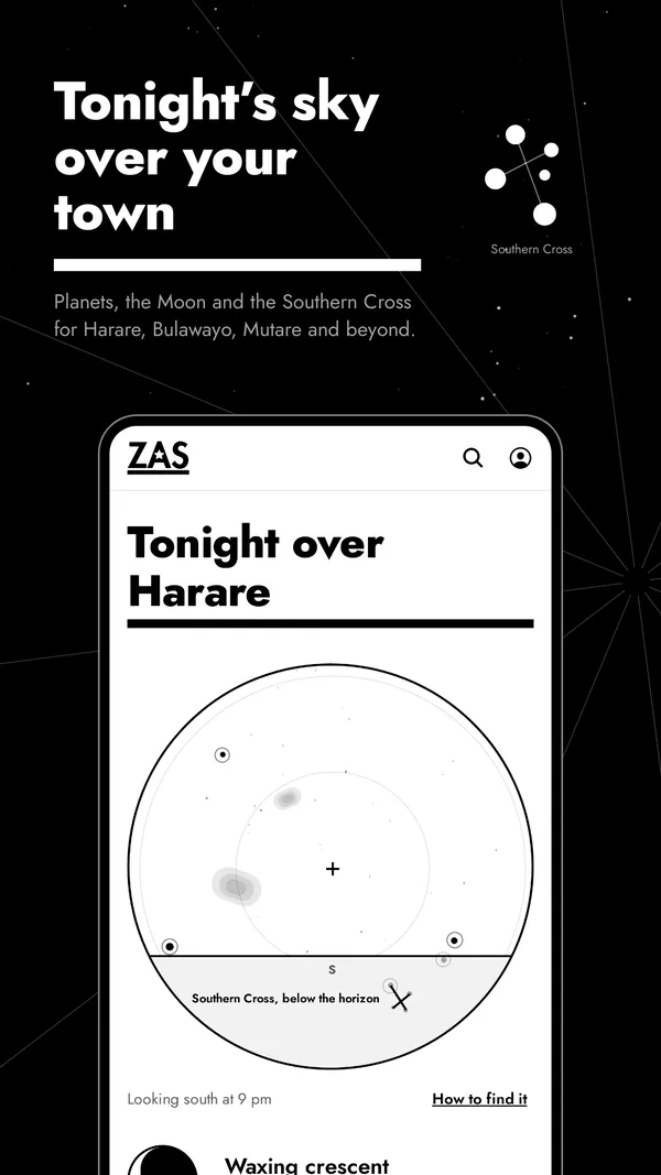 Tonight's sky over your town